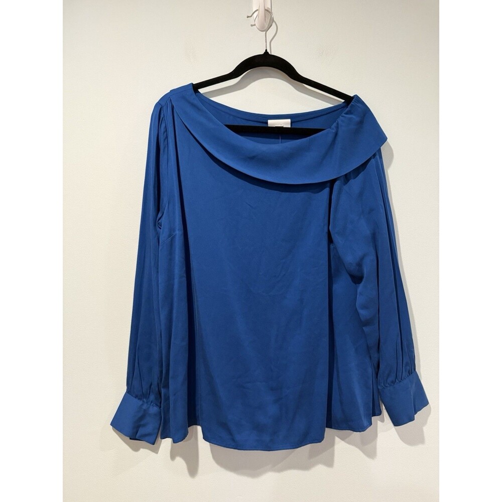 NEW J Jill Top Womens Small Tall Long Sleeve Work Quiet Luxury Minimal Travel